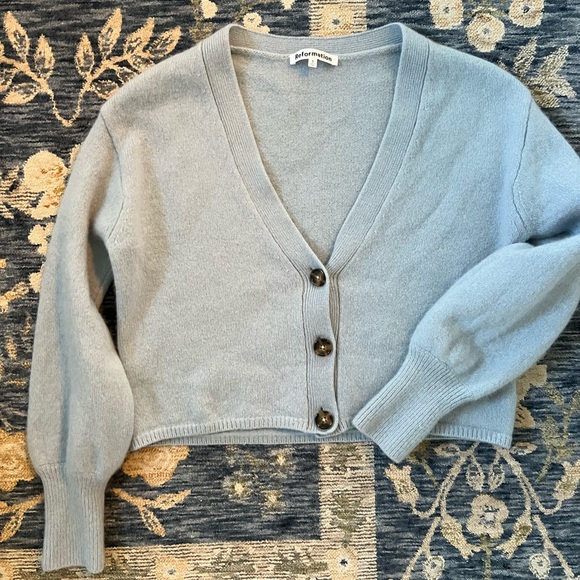 Reformation Sweaters - Reformation Cropped Cashmere Sweater